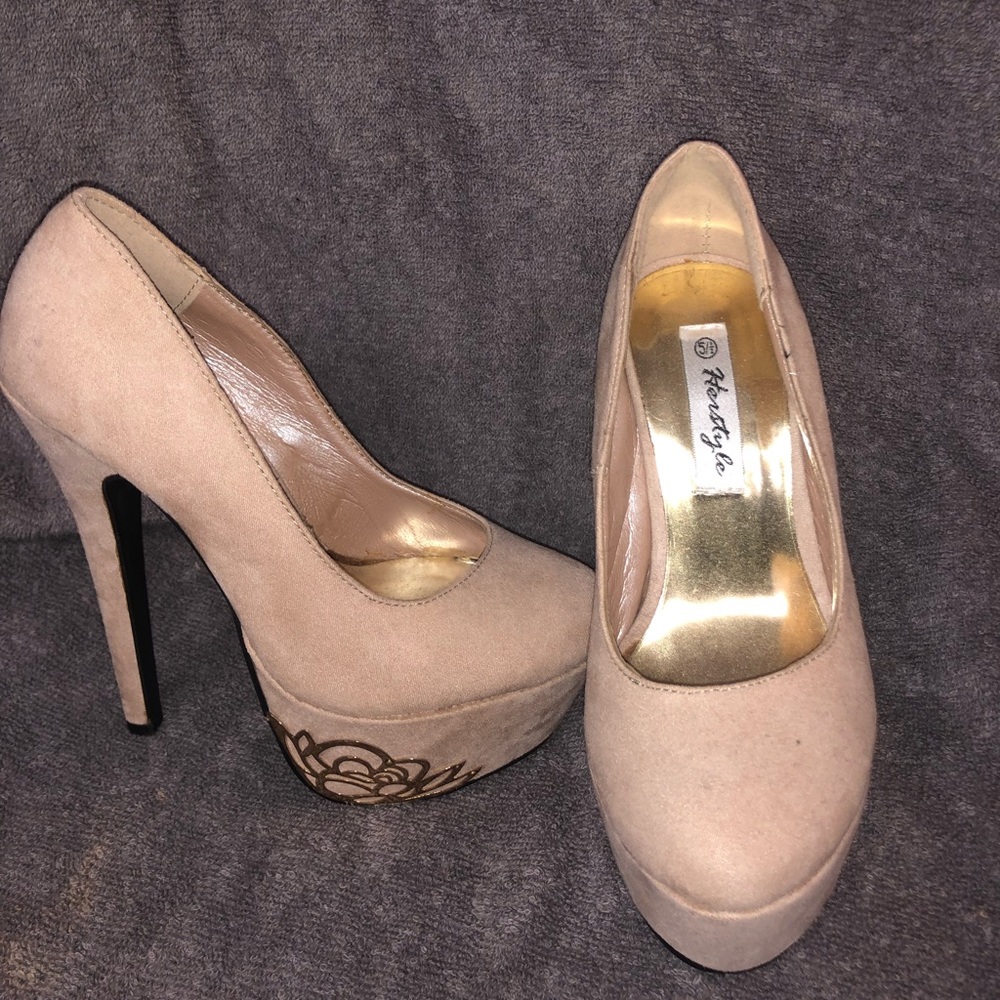 Herstyle platform heels